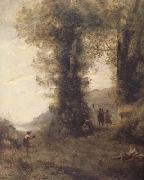 Pastorale (mk11)  Jean Baptiste Camille  Corot